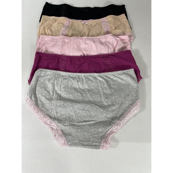 ADOVAKKER Women's Underwear Low Rise Lady Micro Smooth Breathable Briefs Hipster - Picture 4 of 4